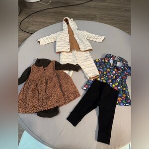 3-6M baby girl cold weather bundle